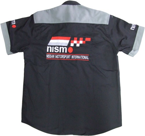 Black and grey nissan racing jacket #7