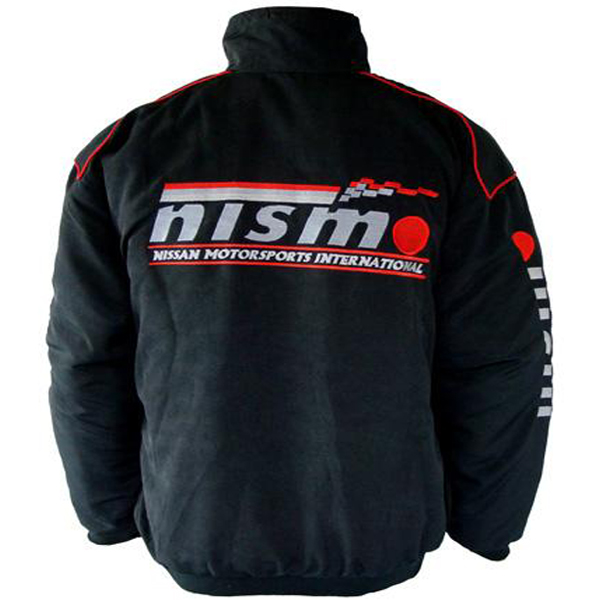 Black and grey nissan racing jacket #3