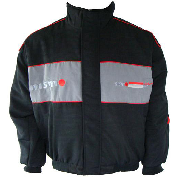 Black and grey nissan racing jacket #4