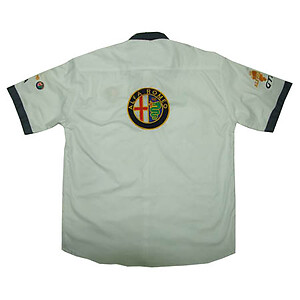 Alfa Romeo Crew Shirt White