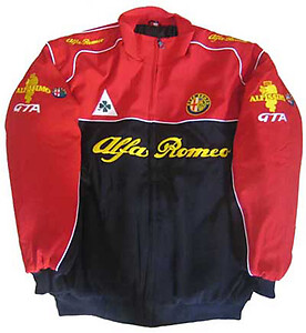 Alfa Romeo Jacket Red & Black