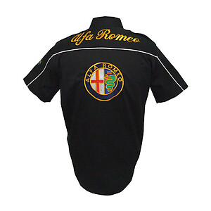 Alfa Romeo Crew Shirt Black