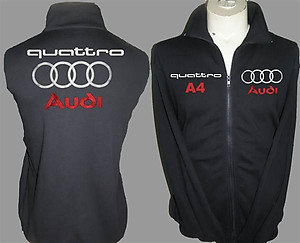 Audi Quattro A4 Vest Black