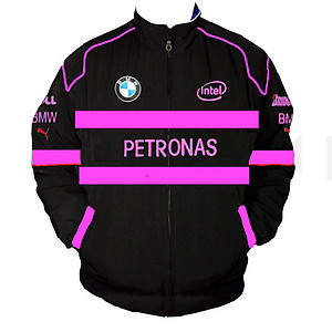 BMW Petronas Racing Jacket Black and Pink
