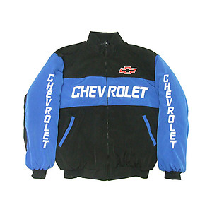 Chevrolet  Jacket Black & Light Blue