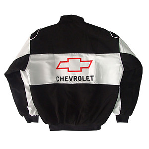 Chevrolet Racing Jacket Black & White