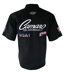 Chevrolet Chevy Camaro Crew Shirt Black