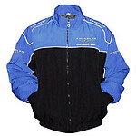 Chrysler 300 Racing Jacket Black and Royal Blue