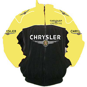Chrysler Crossfire Racing Jacket Yellow and Black