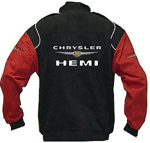 Chrysler Hemi Racing Jacket Black and Red