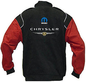 Chrysler Mopar Racing Jacket Black and Red
