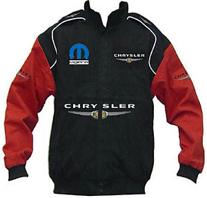 Chrysler Mopar Racing Jacket Black and Red
