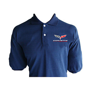 c6 corvette polo shirt