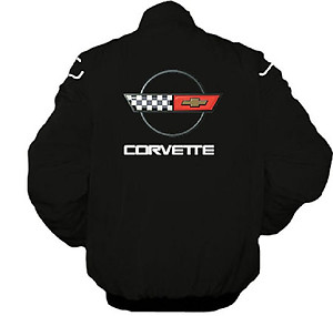 Corvette C4 Racing Jacket Black