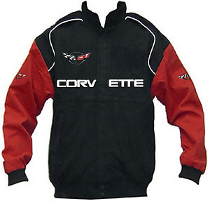 Corvette C5 Racing Jacket Black and Red