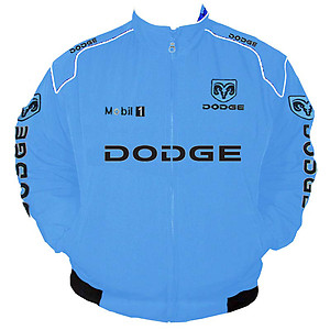 Dodge Mobil1 Racing Jacket Light Blue