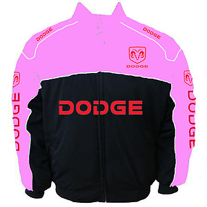 Dodge Racing Jacket Pink and Black