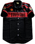 Ferrari F1 Black and Red Racing Shirt