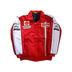 Ferrari Team Jacket Red, White