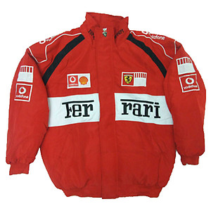Ferrari Vodafone Racing Jacket Red & White