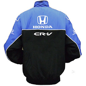 Honda CR-V Racing Jacket Blue and Black