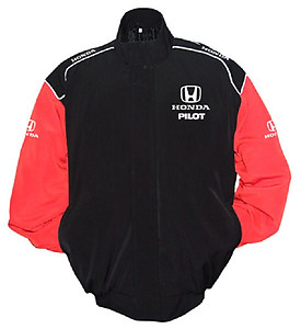Honda Pilot Racing Jacket Black and Red