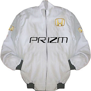 Honda Prizm Racing Jacket White