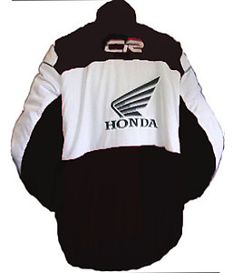 Honda Racing Jacket Black and White