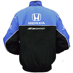 Honda S2000 Racing Jacket Blue and Black