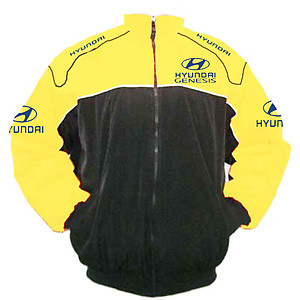 Hyundai Genesis Racing Jacket Yellow and Black