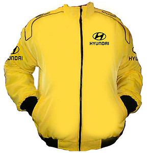 Hyundai Racing Jacket Yellow