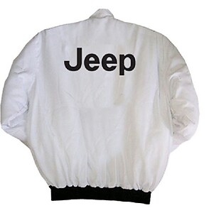 Jeep Racing Jacket White