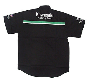 Kawasaki Racing Team Crew Shirt Black