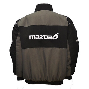 Mazda 6 Jacket Black, Dark Gray