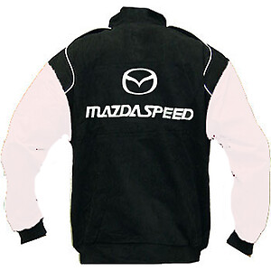 Mazda Mazdaspeed Racing Jacket Black and White
