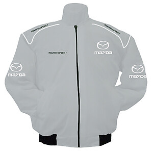 Mazdaspeed3 Racing Jacket Light Gray