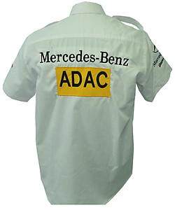 Mercedes Benz ADAC Racing Shirt White