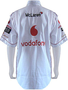 Mercedes Benz Vodafone F1 Crew Shirt White