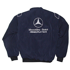 Mercedes Benz AMG Racing Jacket, Dark Blue