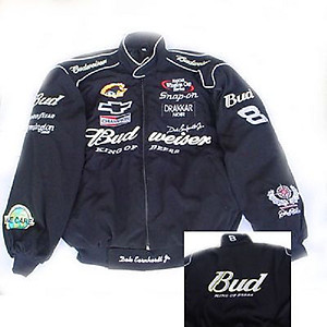 Nascar Dale Earnhardt Jr Racing Jacket Black