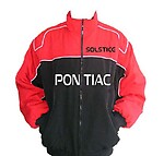 Pontiac Solstice Racing Jacket Black and Red