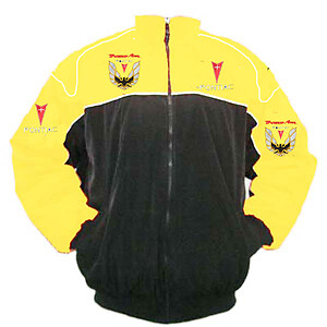 Pontiac Trans Am Racing Jacket Yellow and Black