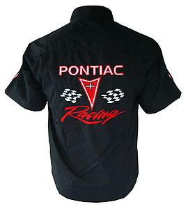 Pontiac Pit Crew Shirt Black