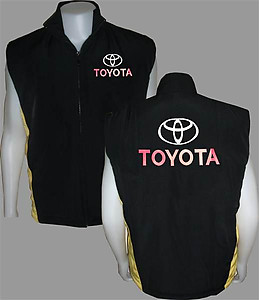 Toyota Vest Black and Yellow