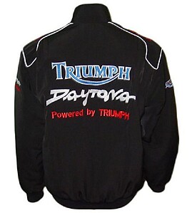 Triumph Daytona Motorcycle Jacket Black