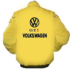 VW Volkswagen GTI Racing Jacket Yellow