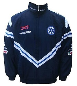 VW Volkswagen Racingline Racing Jacket Navy Blue