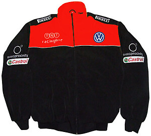 Volkswagen Black & Red Racing Jacket