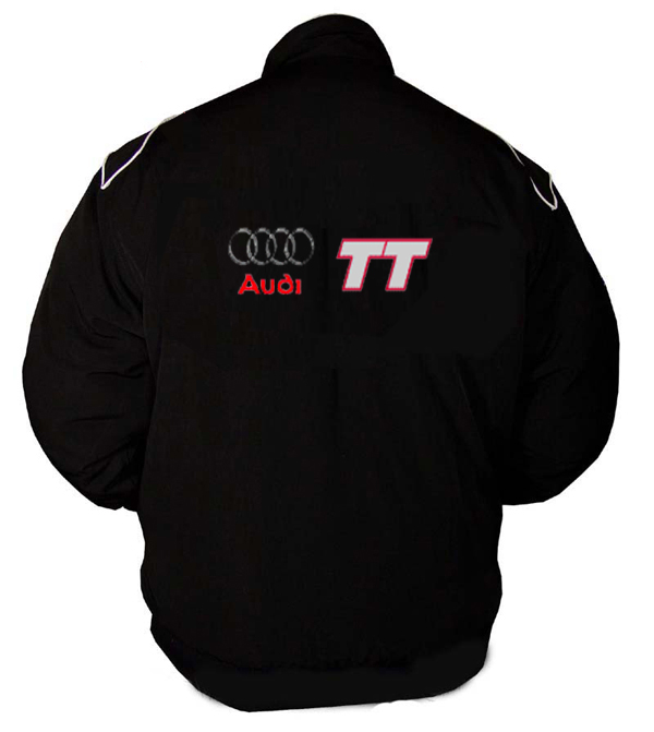 Race Car Jackets  Audi  TT New Racing Jacket  Black