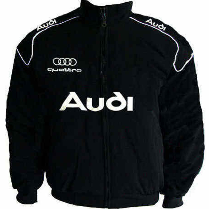 Audi Quattro Racing Jacket Black